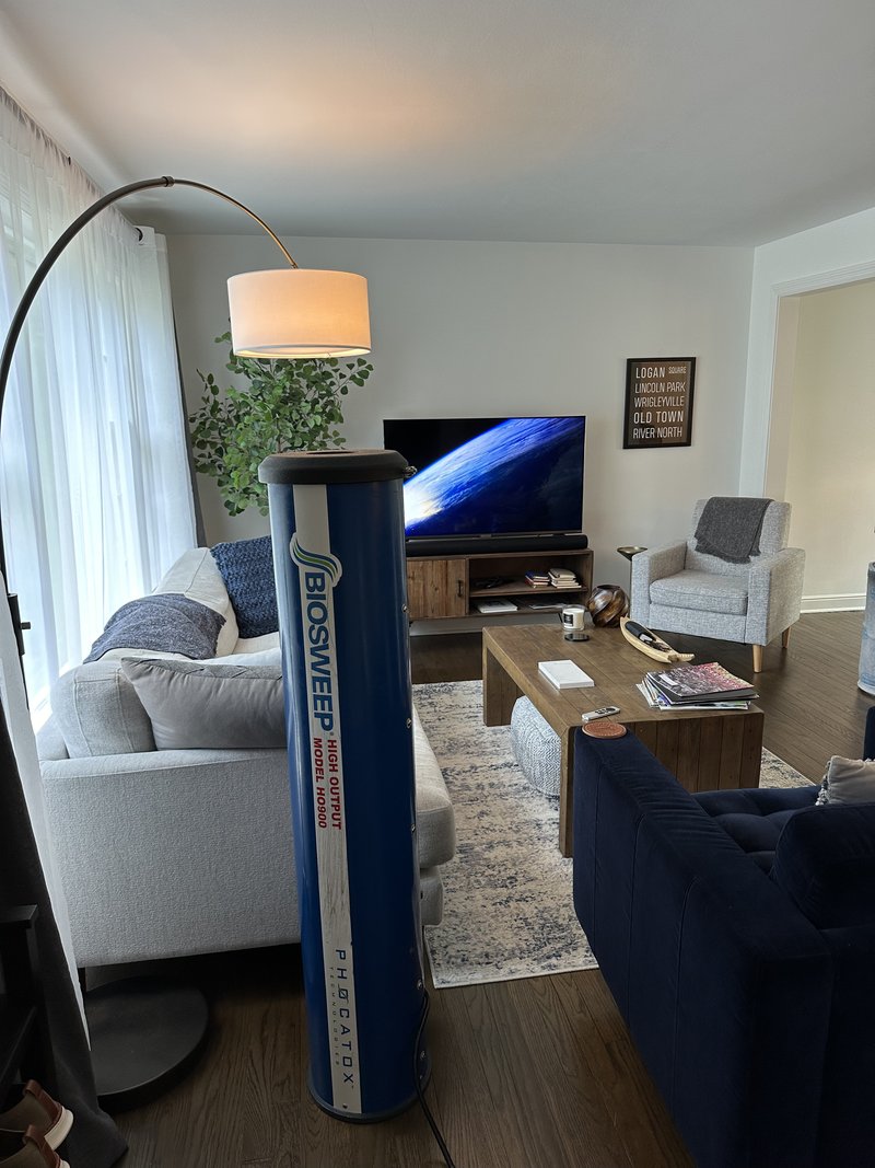 The smoke smell in this home was causing the new owner to HATE working from home. We LOVE making people happy and healthy in their homes! One overnight BioSweep Treatment guaranteed this home would never smell of smoke again.