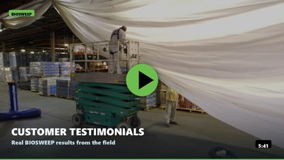 Watch: BIOSWEEP Customer Testimonials